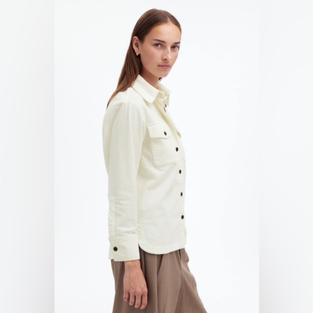Madewell Oversized Corduroy Shirt Jacket - Picture 2 of 9